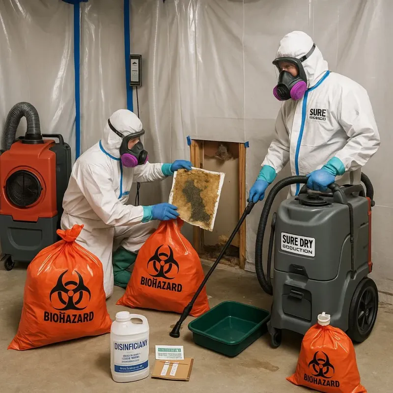 Contaminated Water Handling Protocols process in Arkansas City, KS